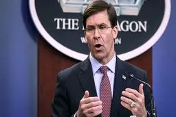 وزیر دفاع آمریکا: هیچ دستوری درباره خروج نیروها از شبه جزیره کره نداده‌ام