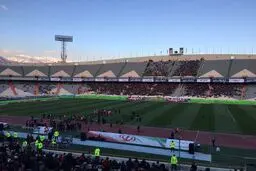 فاز اول تونل ضدعفونی در ورزشگاه آزادی رونمایی شد