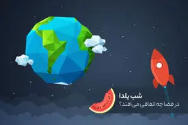 شب یلدا در فضا چه اتفاقی می‌افتد؟