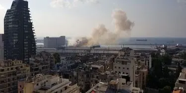 انفجار در بندر بیروت/ یک خبرنگار عراقی زخمی شد