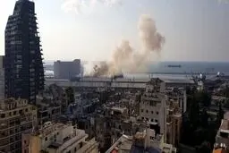 انفجار در بندر بیروت/ یک خبرنگار عراقی زخمی شد