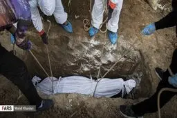 دفن ۲۳۴ بیمار مبتلا به کرونا طی دو روز گذشته در بهشت‌زهرا(س)/ احتمال برپایی دوباره بیمارستان‌های موقت