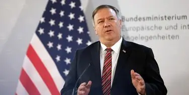 پامپئو: قطعاً چین و روسیه را برای مخالفت با تحریم‌های ایران مجازات می‌کنیم