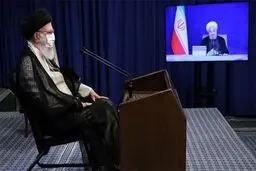 دیدار هیأت دولت با رهبر انقلاب از طریق ارتباط تصویری
