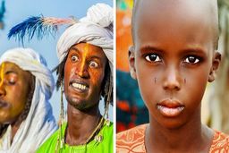 قبیله عجیبی که خود را زیباترین مردمان دنیا می‌دانند! + تصاویر