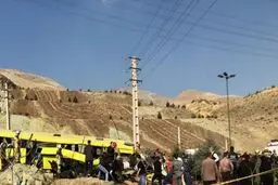 واژگونی مرگبار اتوبوس در دانشگاه علوم تحقیقات