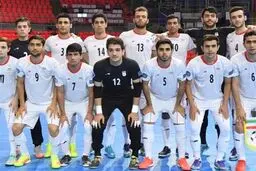 رنکینگ فوتسال، تیم ملی ایران در رده ششم جهان