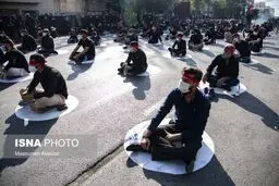 نماز ظهر عاشورا فقط در فضای باز برگزار می‌شود