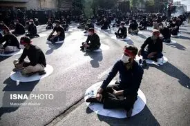 نماز ظهر عاشورا فقط در فضای باز برگزار می‌شود