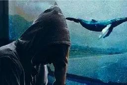 نهنگ آبی ۳ جوان را در دریای خزر بلعید!