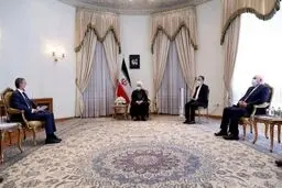 حضور معنی‌دار ظریف در دیدار روحانی با وزیر خارجه سوئیس
