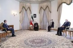 حضور معنی‌دار ظریف در دیدار روحانی با وزیر خارجه سوئیس