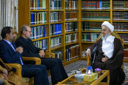 لاریجانی به مراجع تقلید چه گفت؟