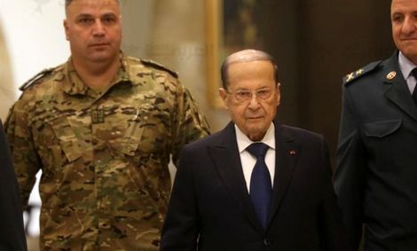 میشل عون: علت بروز آتش‌سوزی در اسلکه بیروت باید هر چه زودتر مشخص شود