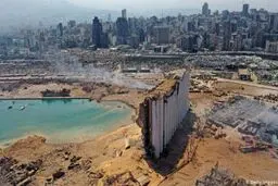 کشف چهار تن نیترات آمونیوم در بندر بیروت