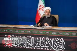 روحانی: در ۷ ماه گذشته با وجود کرونا و تحریم، هیچ کسی به کمک ما نیامد
