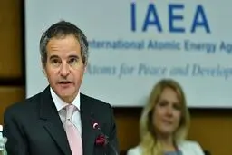 گروسی : از توافق میان ایران و آژانس استقبال می‌کنم