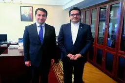 بررسی تحولات روابط دوجانبه در دیدار موسوی با دستیار رئیس جمهور آذربایجان