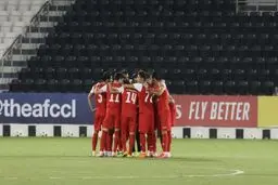 برد شیرین سرخ پوشان در شب درخشش آل کثیر