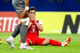 شکست پرسپولیس برابر الدحیل با یک پنالتی مشکوک