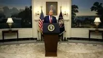 ترامپ: برای توقف برنامه هسته‌ای ایران تلاش می‌کنیم