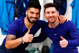 پیام کنایه‌آمیز مسی برای خداحافظی با سوارس