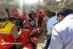 انفجار گاز در بازار عامری اهواز / تعدادی مجروح شدند