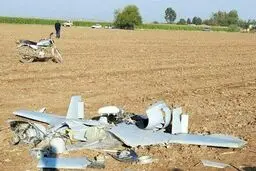 سقوط یک فروند پهپاد در پارس‌آباد مغان در اردبیل