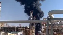 آتش سوزی در پتروشیمی ایلام مهار شد