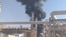 آتش سوزی در پتروشیمی ایلام مهار شد