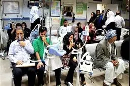 در خوزستان باران بارید ۱۰۲ نفر راهی بیمارستان شدند