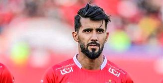 بشار رسن در تمرین پرسپولیس حاضر شد