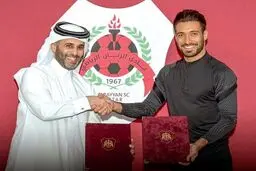 شجاع با الریان دو ساله بست