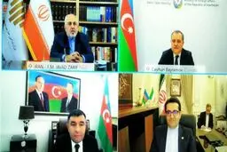 ایران و آذربایجان بر توسعه روابط دوجانبه تاکید کردند