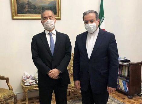 دیدار سفرای سه کشور با عراقچی