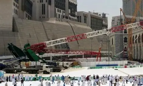دادگاه عربستان عاملان حادثه «سقوط جرثقیل مکه» را تبرئه کرد