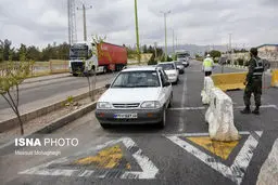 کاهش ۳۷ درصدی تردد خودروهای شخصی در جاده ها