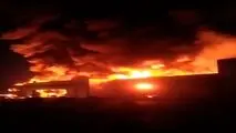انفجار و آتش‌سوزی در پالایشگاه‌های نفتی حیفای اسرائیل
