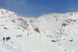 برف و کولاک در ارتفاعات تهران با دو کشته و دو مصدوم