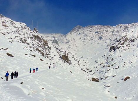برف و کولاک در ارتفاعات تهران با دو کشته و دو مصدوم