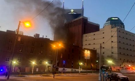 وقوع یک انفجار بزرگ در ایالت تنسی در اولین ساعات روز کریسمس