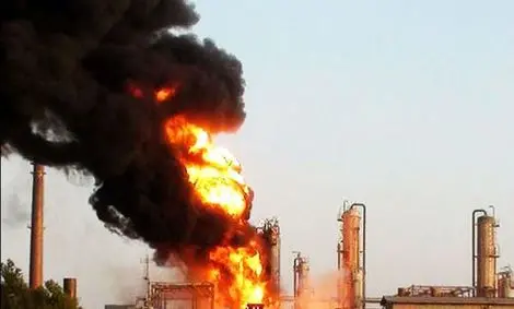 ۳کشته در آتش‌سوزی پالایشگاه نفت کردستان عراق