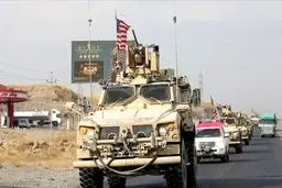 کاروان ائتلاف آمریکایی در استان صلاح الدین عراق هدف انفجار قرار گرفت