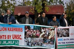 تجمع فعالان کشمیری در پاکستان با درخواست برگزاری رفراندوم