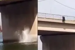مرد سنگدل به جای کمک، مشغول فیلمبرداری از یک خودکشی شد