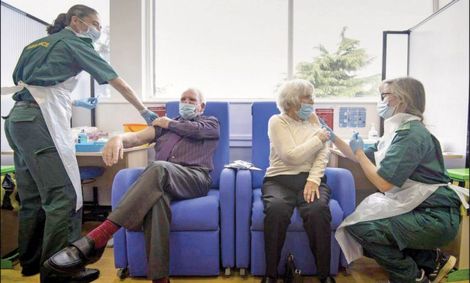 وضعیت دریافت کنندگان واکسن چگونه است؟