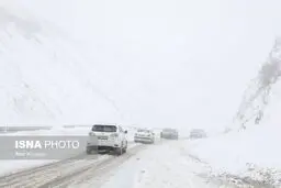 به جاده چالوس نروید/احتمال گرفتار شدن در کولاک وجود دارد