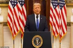 راستی‌آزمایی پیام خداحافظی دونالد ترامپ پیش از ترک کاخ سفید