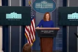 نخستین نشست خبری سخنگوی کاخ سفید در دولت بایدن برگزار شد