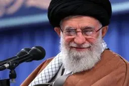 پوستر معنی‌دار سایت رهبر انقلاب پس از خروج ترامپ از کاخ سفید